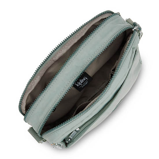 Bolsos Cruzados Kipling Abanu Medium Verde Oliva | MX 1019LI